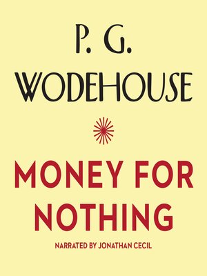 cover image of Money for Nothing